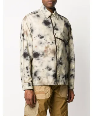 A-COLD-WALL* x Diesel Red Tag stain-print ライトウェイトジャケット - ニュートラルズ - サムネイル3