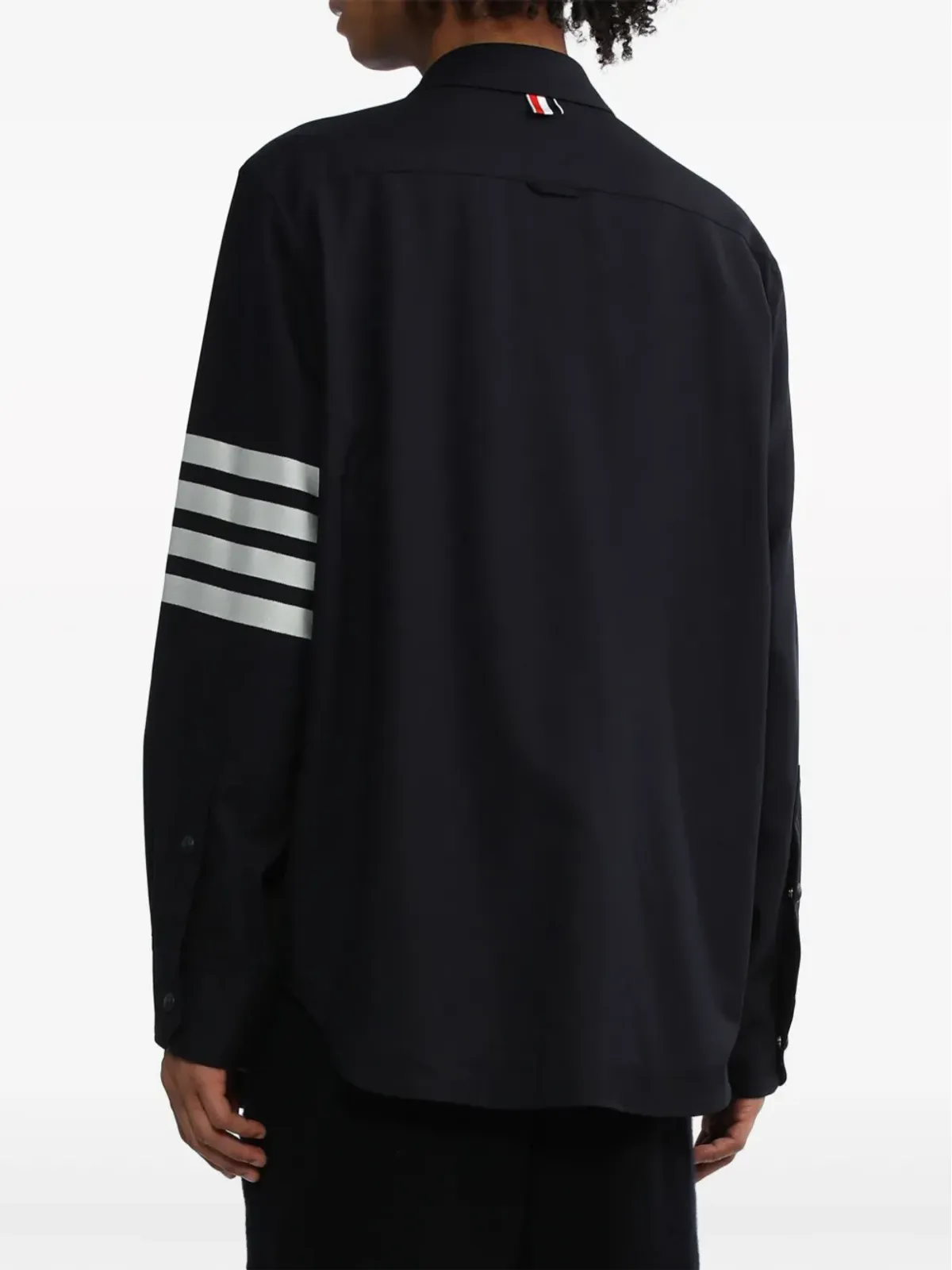 Thom Browne 4-Bar袖シャツ - 画像4
