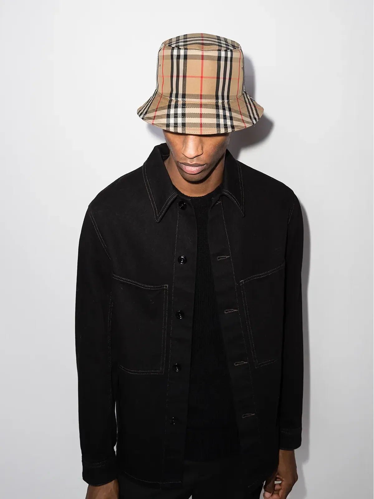 Burberry ヴィンテージチェック バケットハット - 画像2