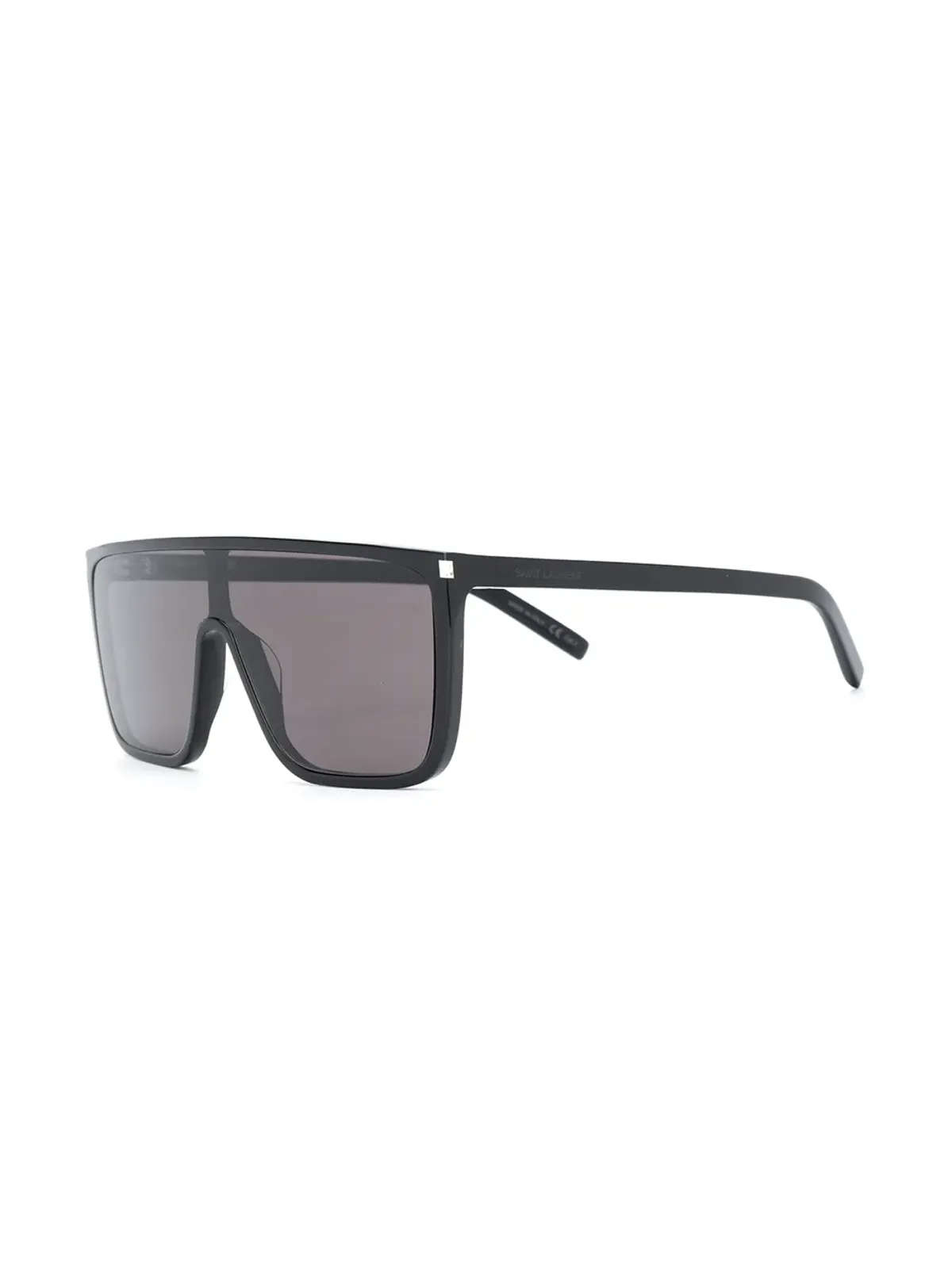 Saint Laurent Eyewear オーバーサイズマスクサングラス - 画像2