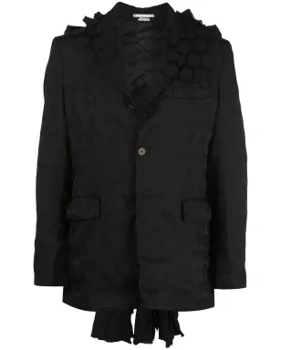 Comme des Garçons Homme Plus フリルディテール ブレザー - サムネイル1