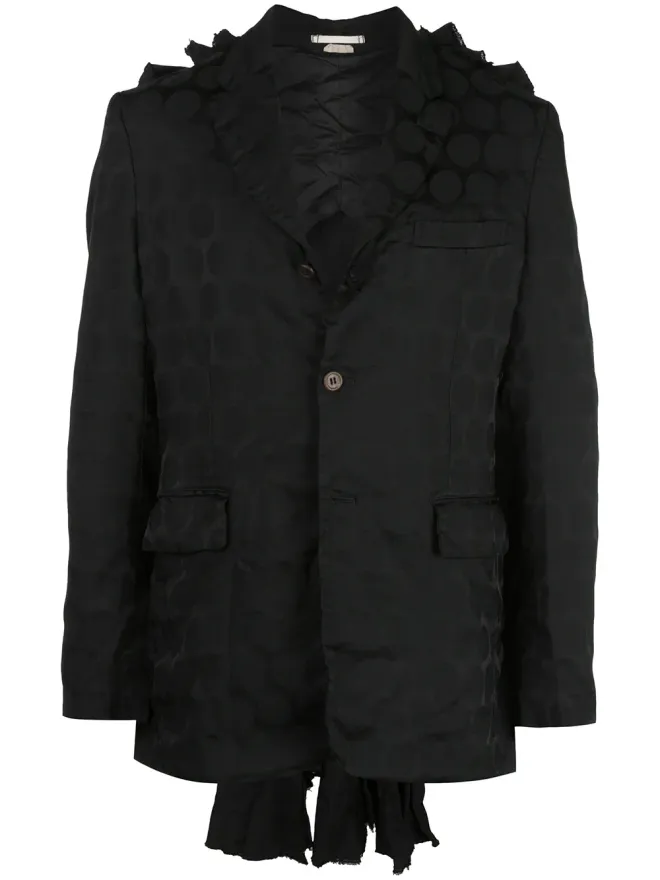 Comme des Garçons Homme Plus Comme des Garçons Homme Plus フリルディテール ブレザーの商品画像