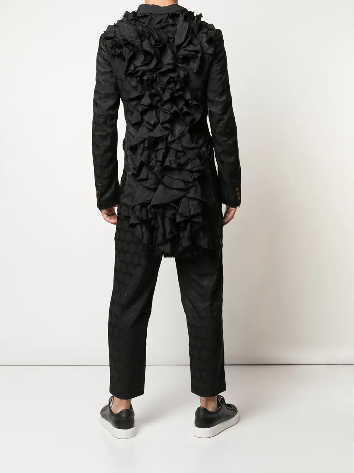 Comme des Garçons Homme Plus フリルディテール ブレザー - 画像5
