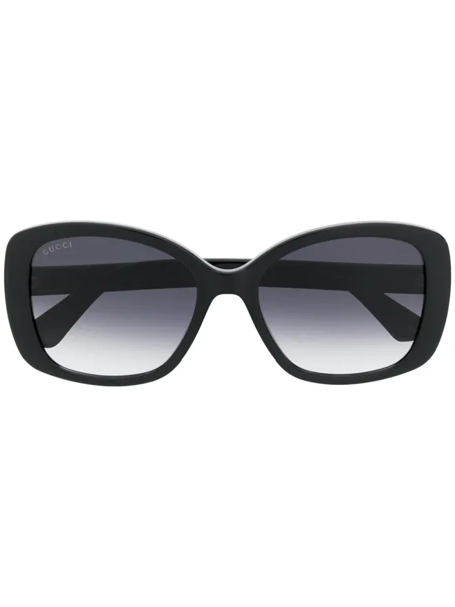 Gucci Eyewear Gucci Eyewear ダブルG スクエアフレーム サングラスの商品画像
