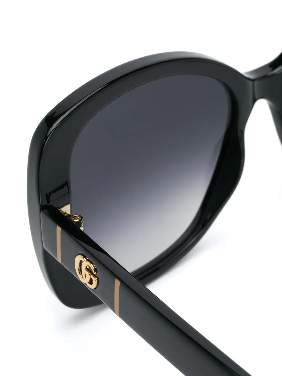 Gucci Eyewear ダブルG スクエアフレーム サングラス - 画像3