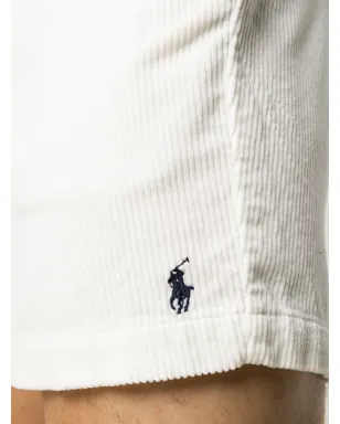 Polo Ralph Lauren コーデュロイ・ストレートレッグ・ショーツ - ホワイト - サムネイル5