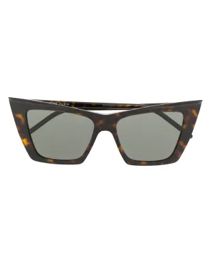 Saint Laurent Eyewear キャットアイフレームサングラス - サムネイル1