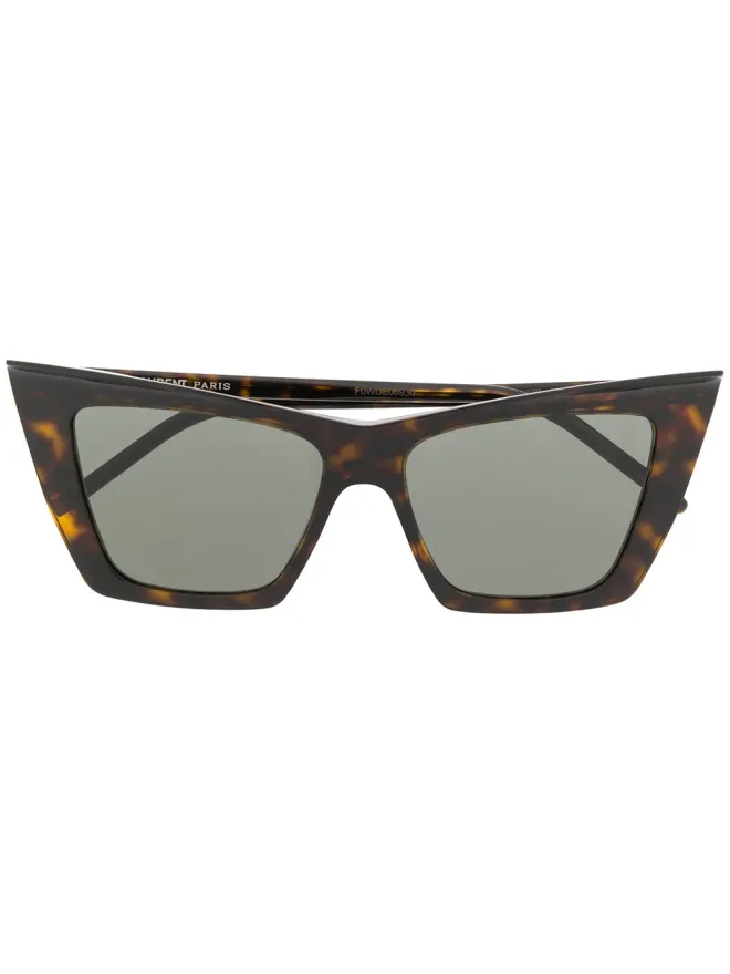 Saint Laurent Eyewear Saint Laurent Eyewear キャットアイフレームサングラスの商品画像