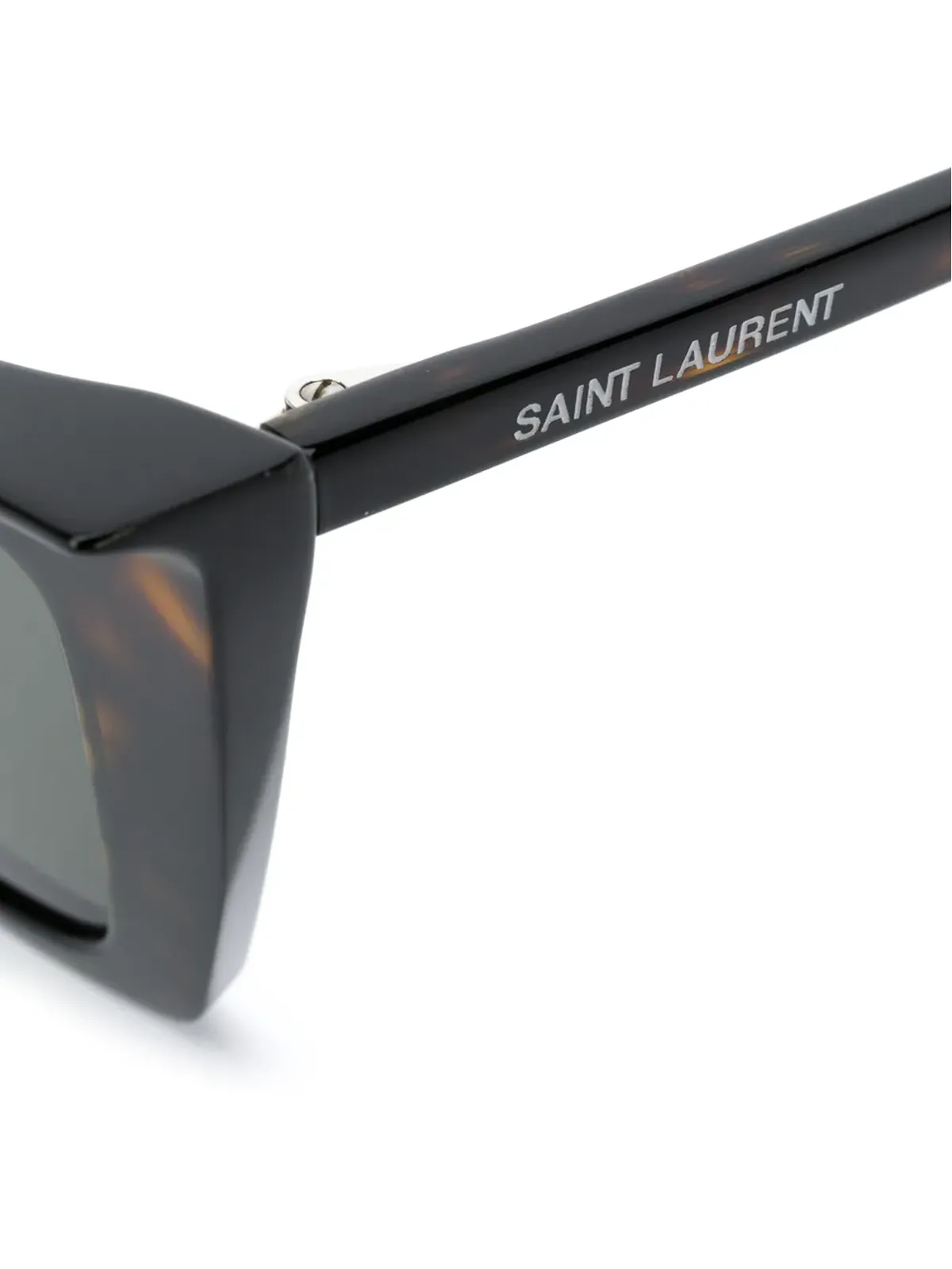 Saint Laurent Eyewear キャットアイフレームサングラス - 画像3