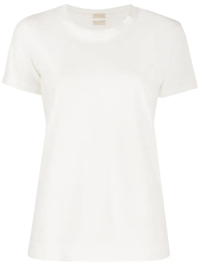 Massimo Alba Massimo Alba サイドスリット クルーネック Tシャツの商品画像
