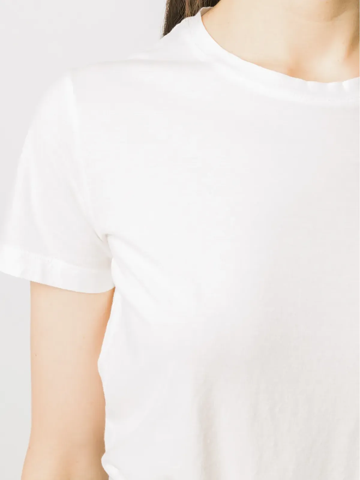 Massimo Alba サイドスリット クルーネック Tシャツ - 画像5