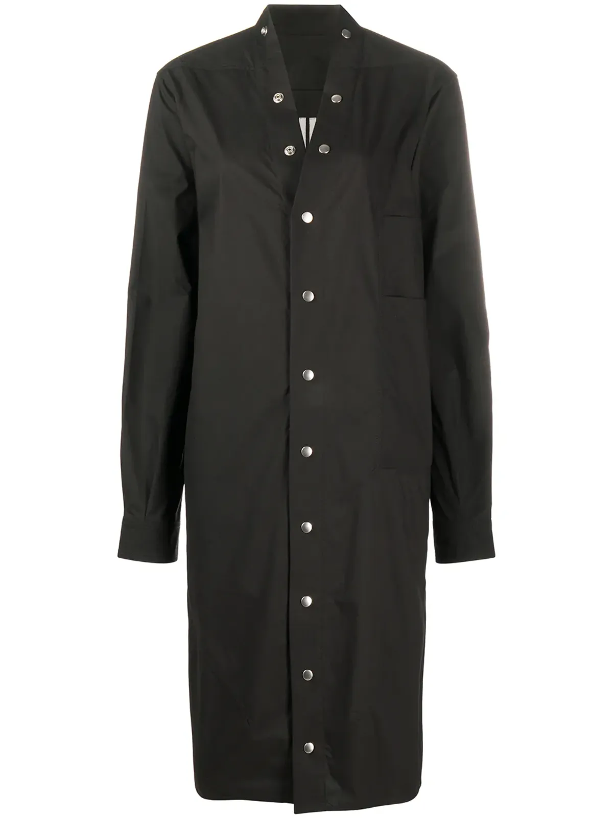 Rick Owens プレススタッドシャツドレス - 画像1
