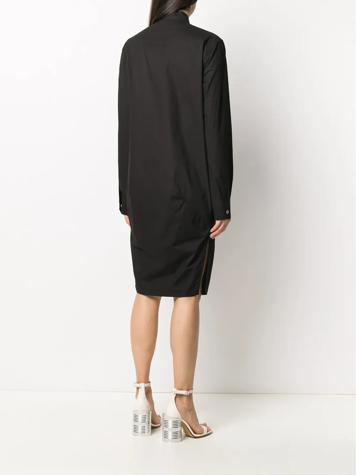 Rick Owens プレススタッドシャツドレス - 画像4