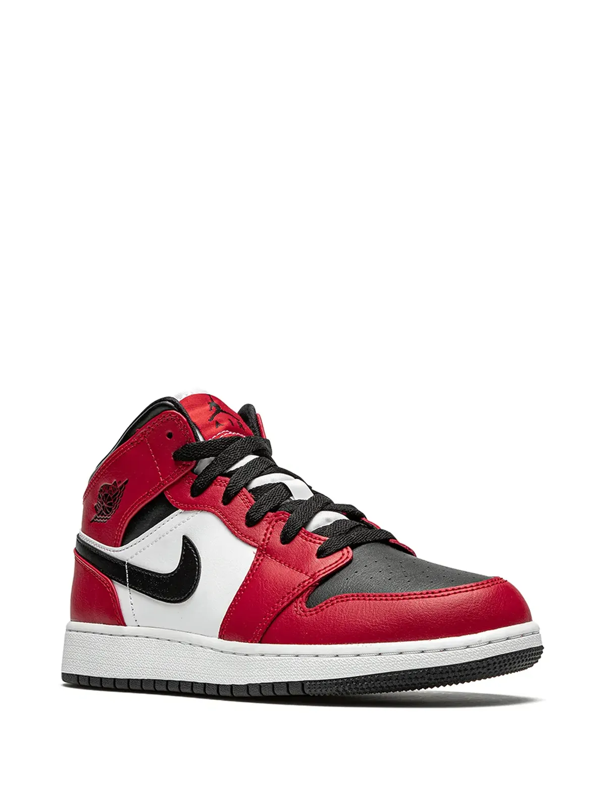 Jordan Kids エアジョーダン 1 Mid Chicago Black Toe スニーカー - 画像2