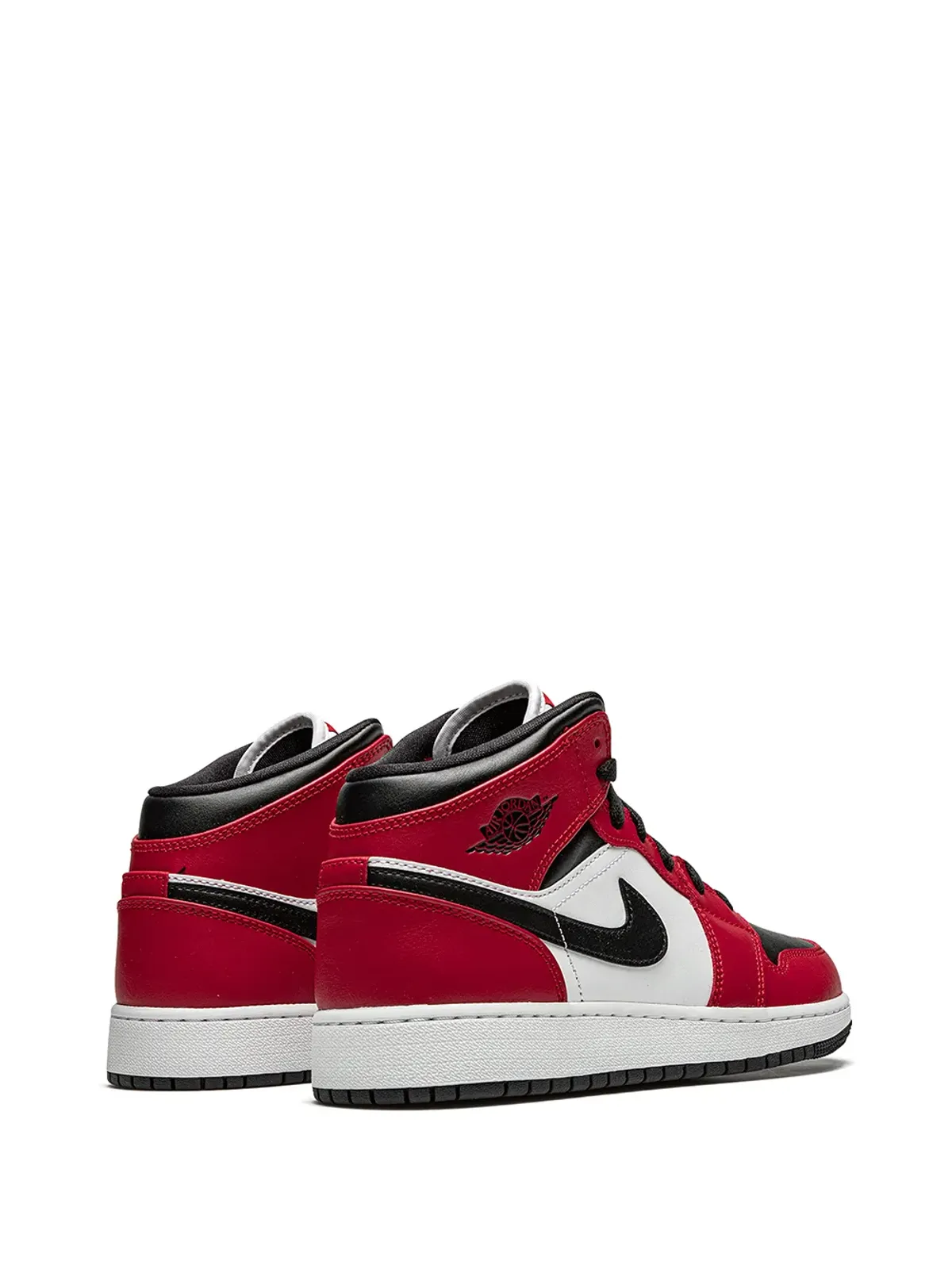Jordan Kids エアジョーダン 1 Mid Chicago Black Toe スニーカー - 画像3