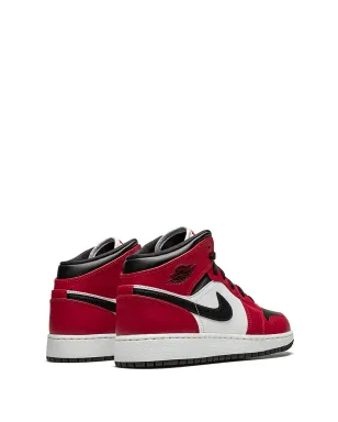 Jordan Kids エアジョーダン 1 Mid Chicago Black Toe スニーカー - サムネイル3