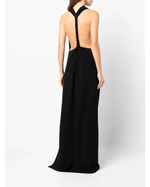 Proenza Schouler マットクレープバックレスドレス - サムネイル4
