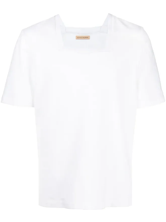 ROMEO HUNTE ROMEO HUNTE テリー素材 スクエアネック Tシャツの商品画像