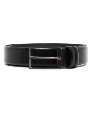 BOSS Carmello rectangle-buckle belt - Black - サムネイル1