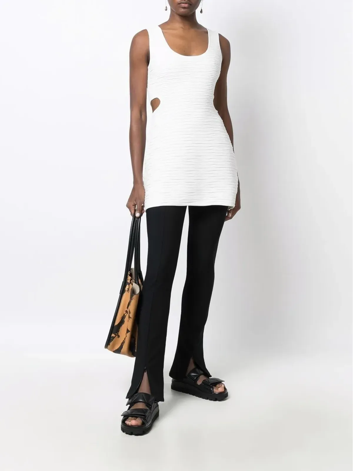 Proenza Schouler ウェーブ状リブ編み タンクトップ - 画像2