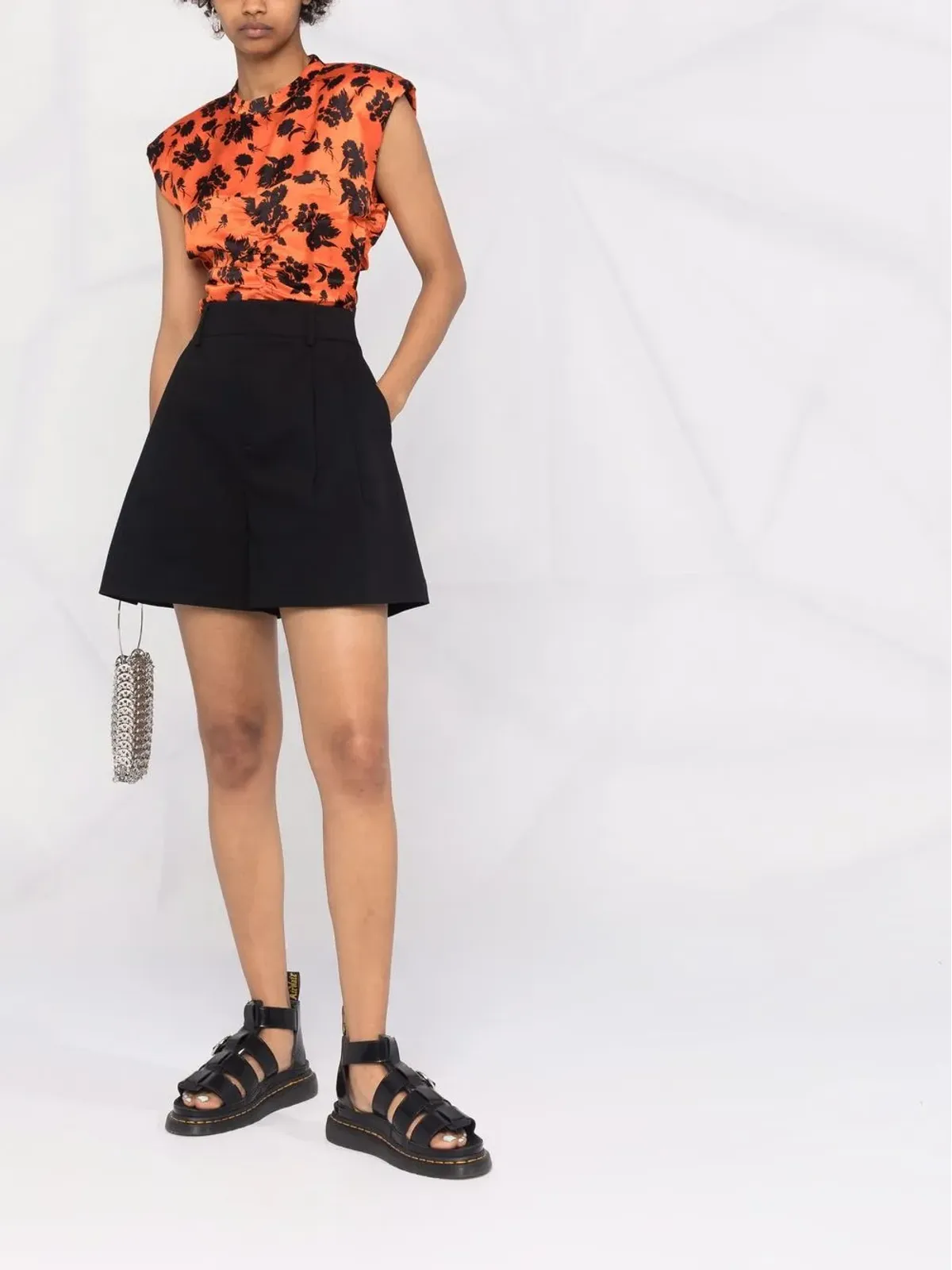 RED Valentino フレアハイウエストショーツ - 画像2