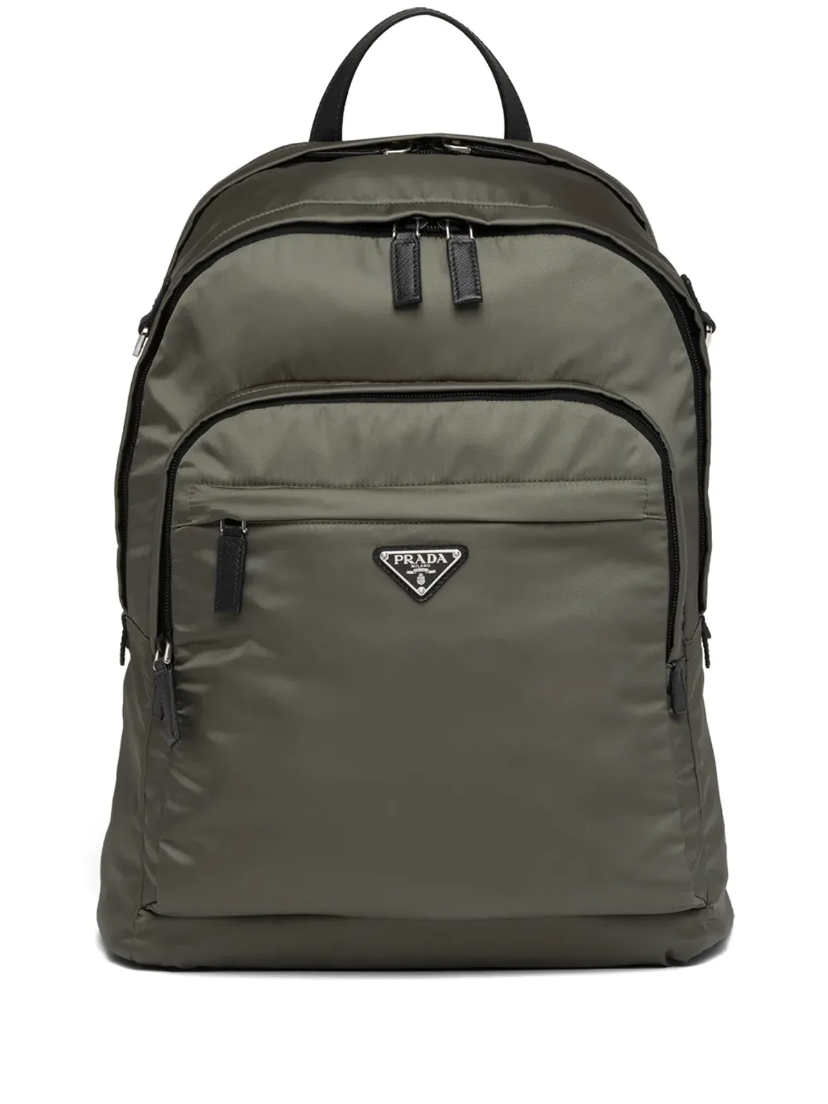 Prada Re-Nylon トライアングル ロゴ バックパック - 画像1