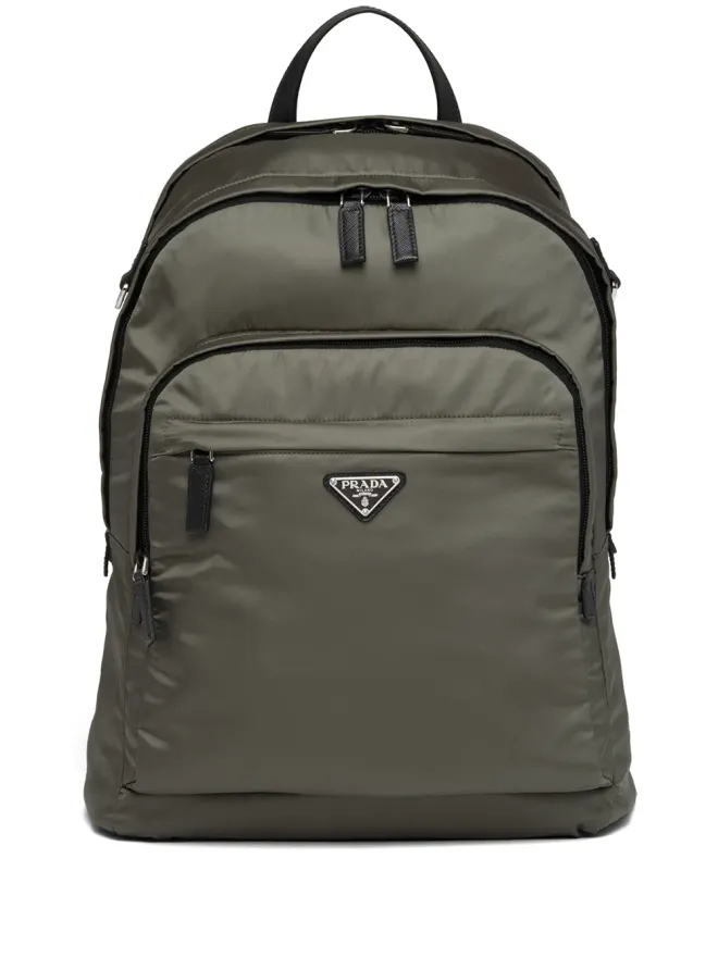 Prada Prada Re-Nylon トライアングル ロゴ バックパックの商品画像
