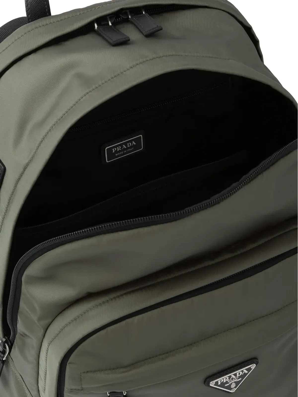 Prada Re-Nylon トライアングル ロゴ バックパック - 画像5