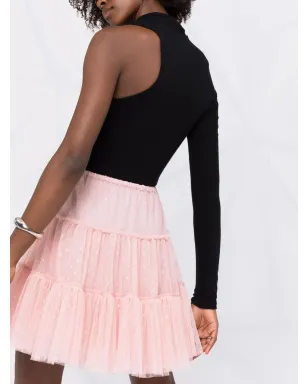 RED Valentino ドット柄Aライン ティアードスカート - サムネイル3