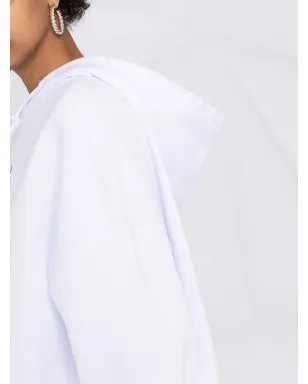 MSGM ロゴプリント プルオーバーフーディ - サムネイル3