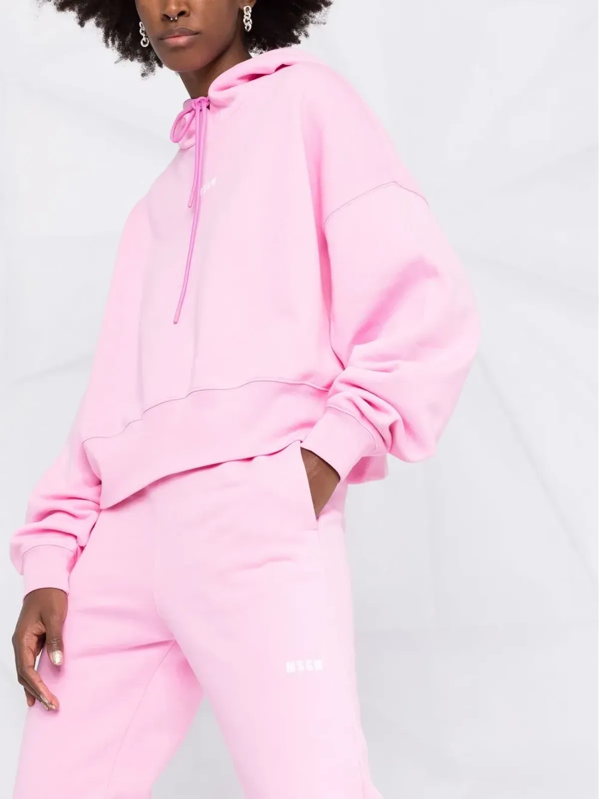 MSGM ロゴプリント トラックパンツ - 画像5