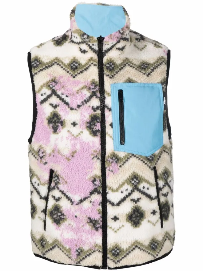 MSGM MSGM リバーシブルジップ付きジレの商品画像