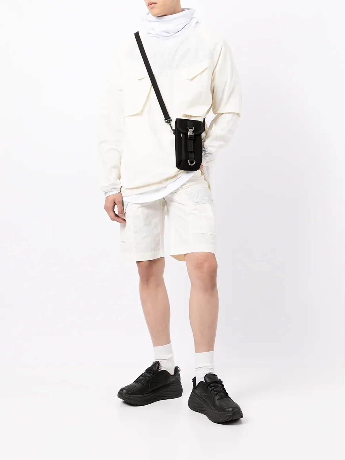 Maharishi スリムフィット チノショーツ - White - 画像2