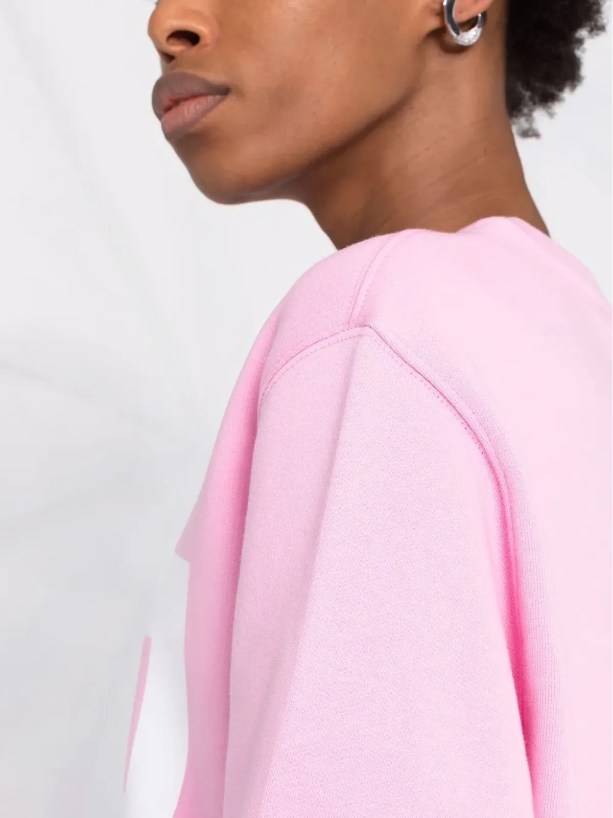 MSGM クルーネック ロゴプリント スウェット - 画像3