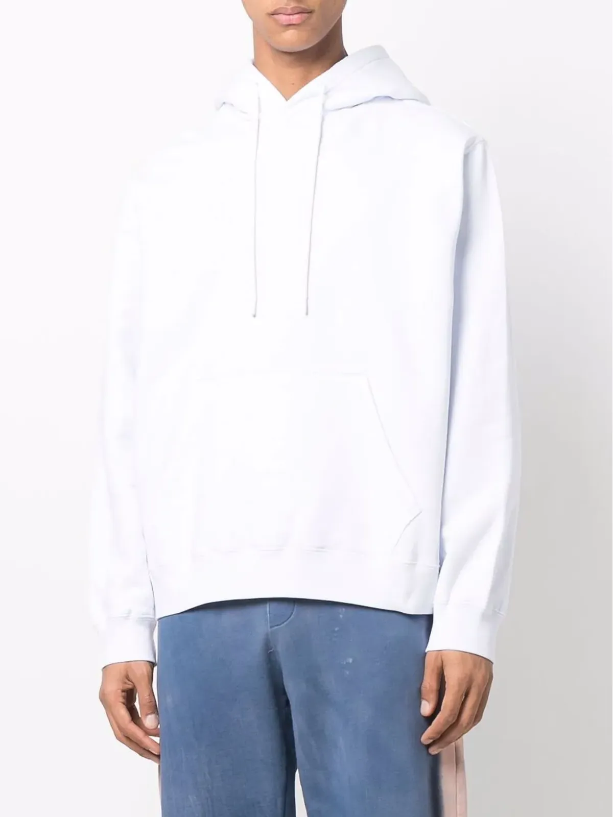 MSGM ロゴプリント フード付きジャンパー - 画像3