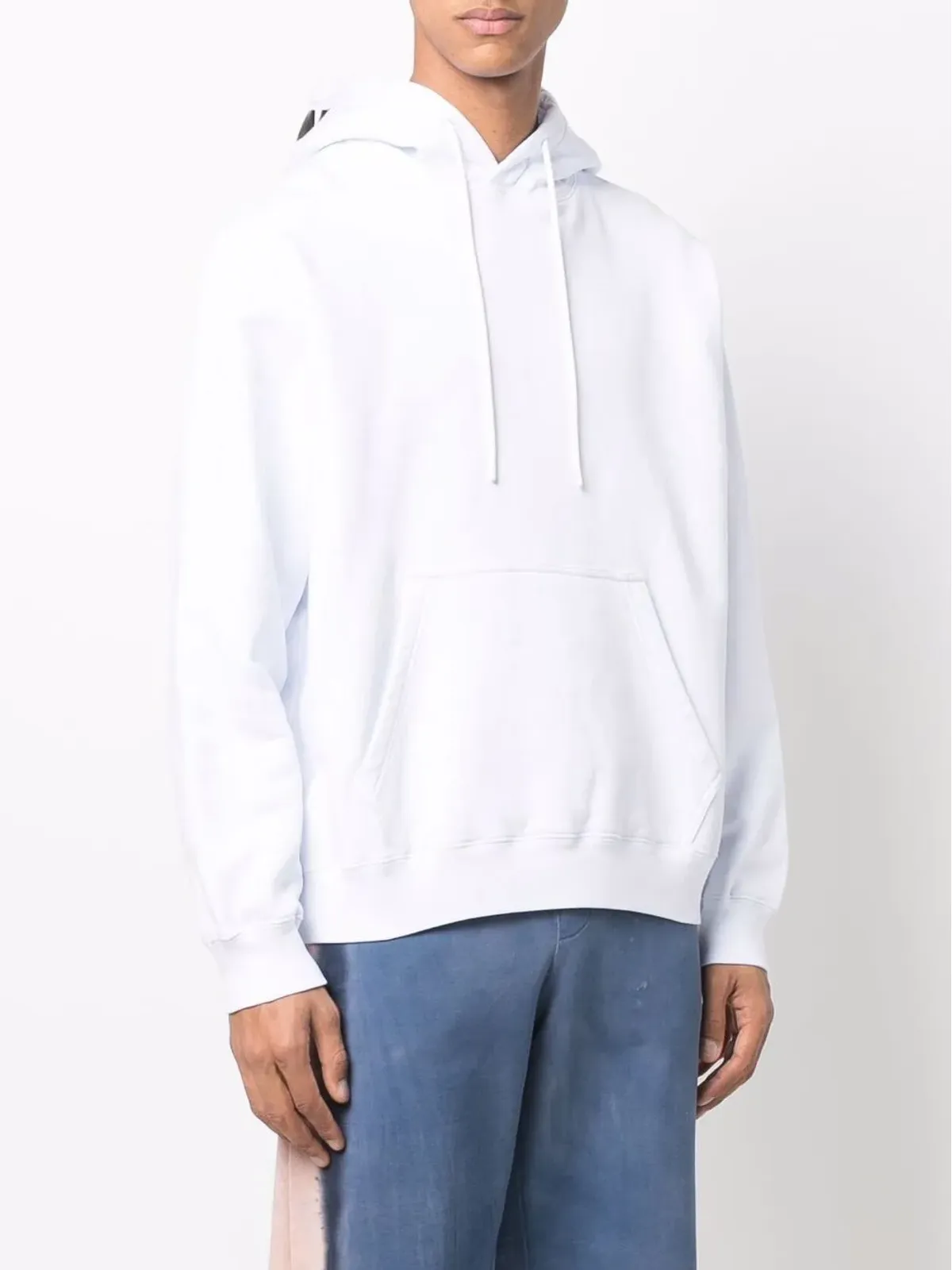 MSGM ロゴプリント フード付きジャンパー - 画像4
