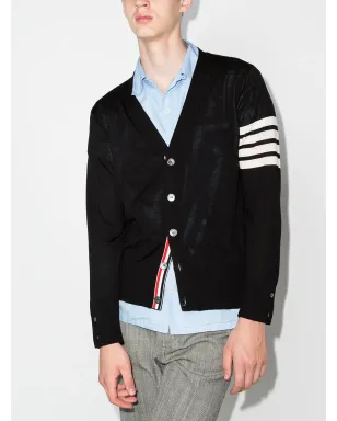 Thom Browne クラシックVネック カーディガン - サムネイル2