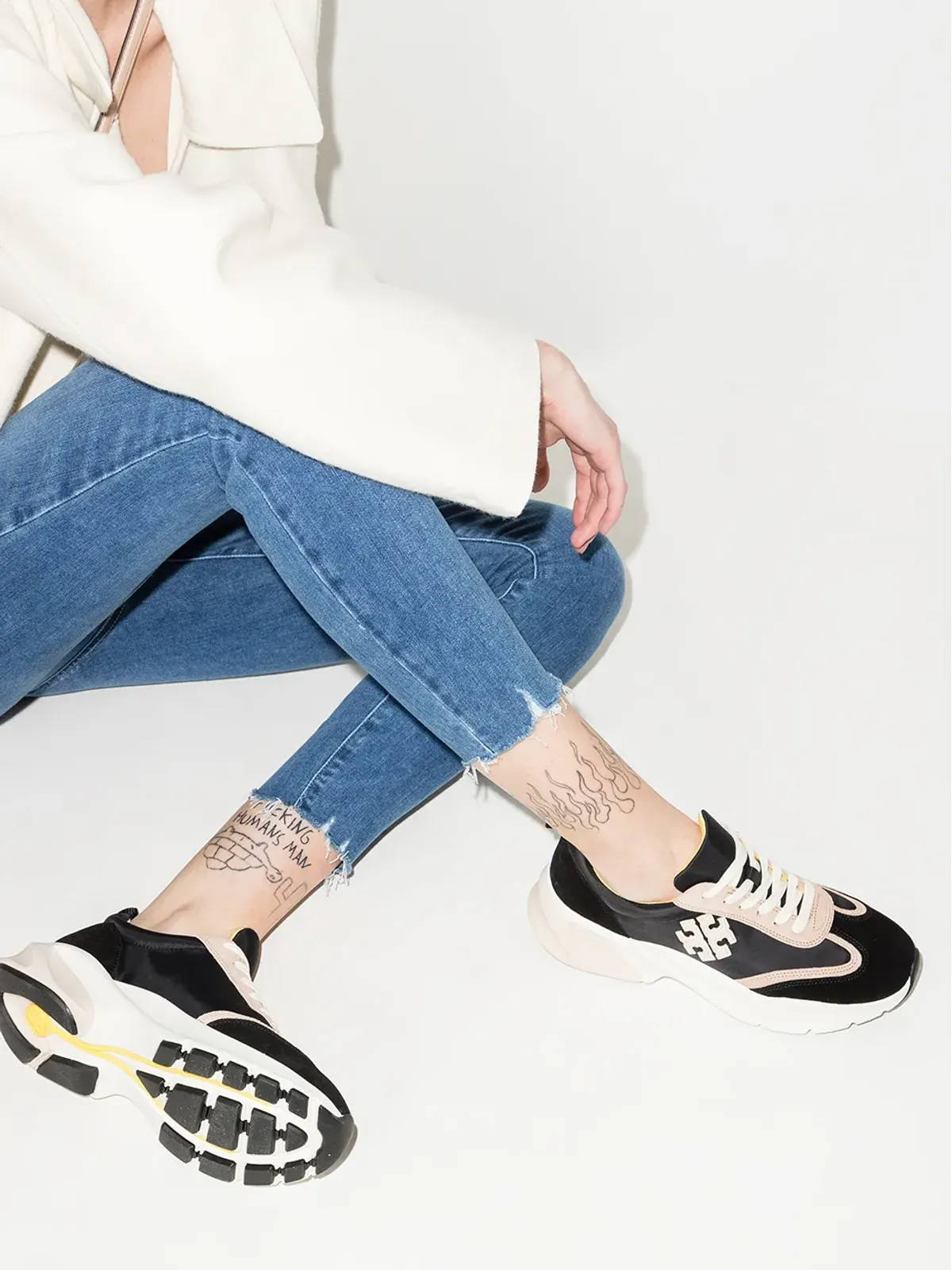 Tory Burch Good Luck ロー・トップスニーカー - 画像3