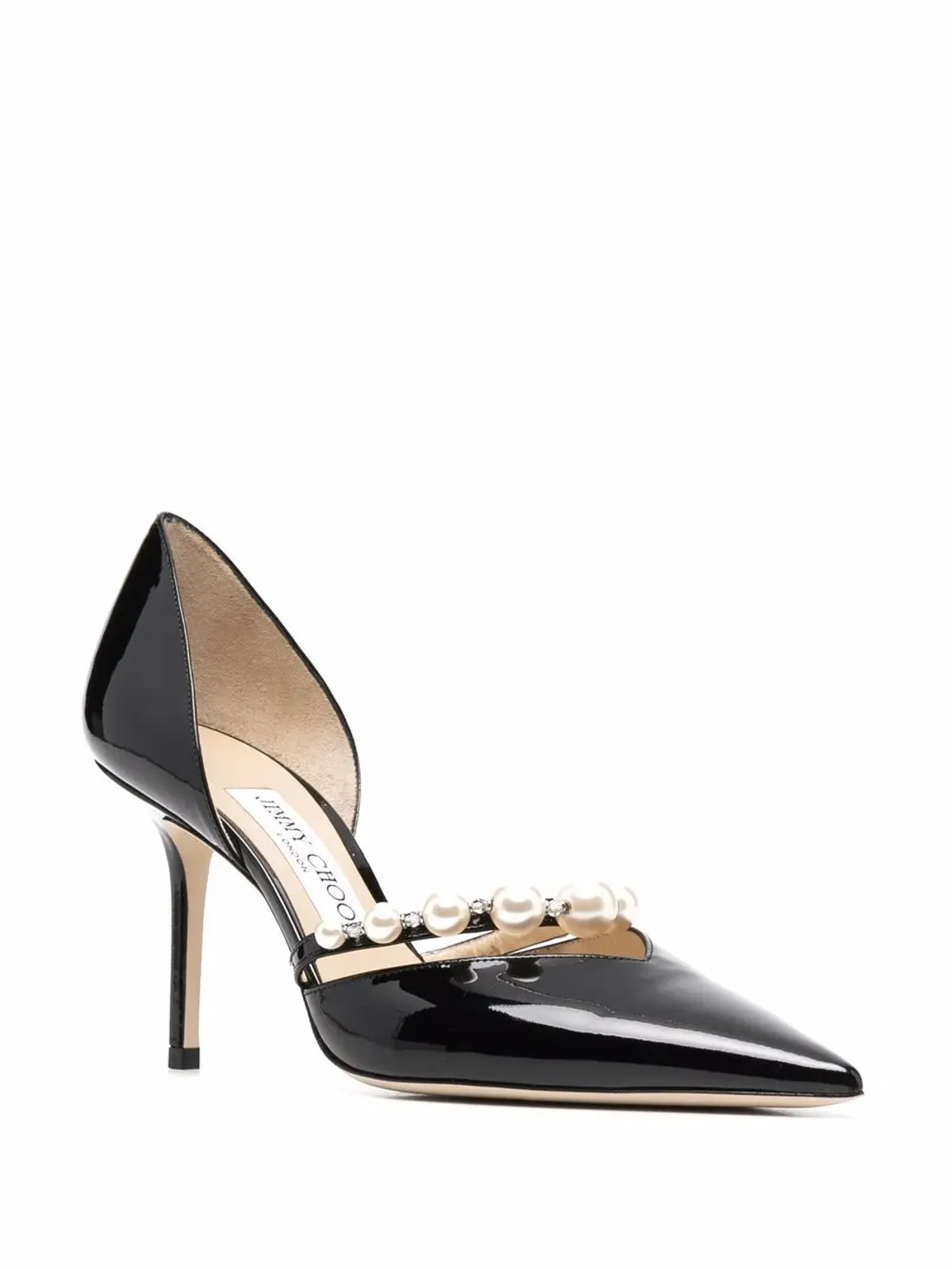 Jimmy Choo Aurelie pearl-embellished pumps - 画像2