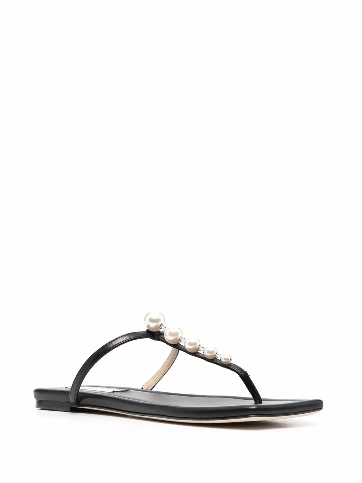 Jimmy Choo アライナ パール装飾サンダル - 画像2