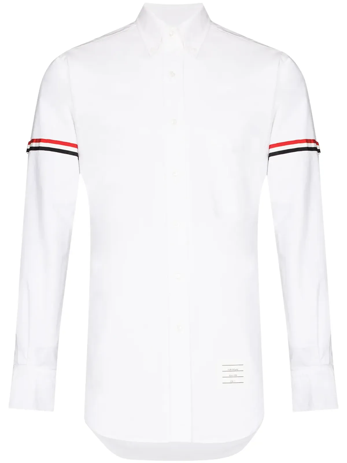 Thom Browne RWB ロングスリーブシャツ ホワイト - 画像1