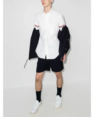 Thom Browne RWB ロングスリーブシャツ ホワイト - サムネイル5