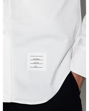 Thom Browne RWB ロングスリーブシャツ ホワイト - サムネイル4