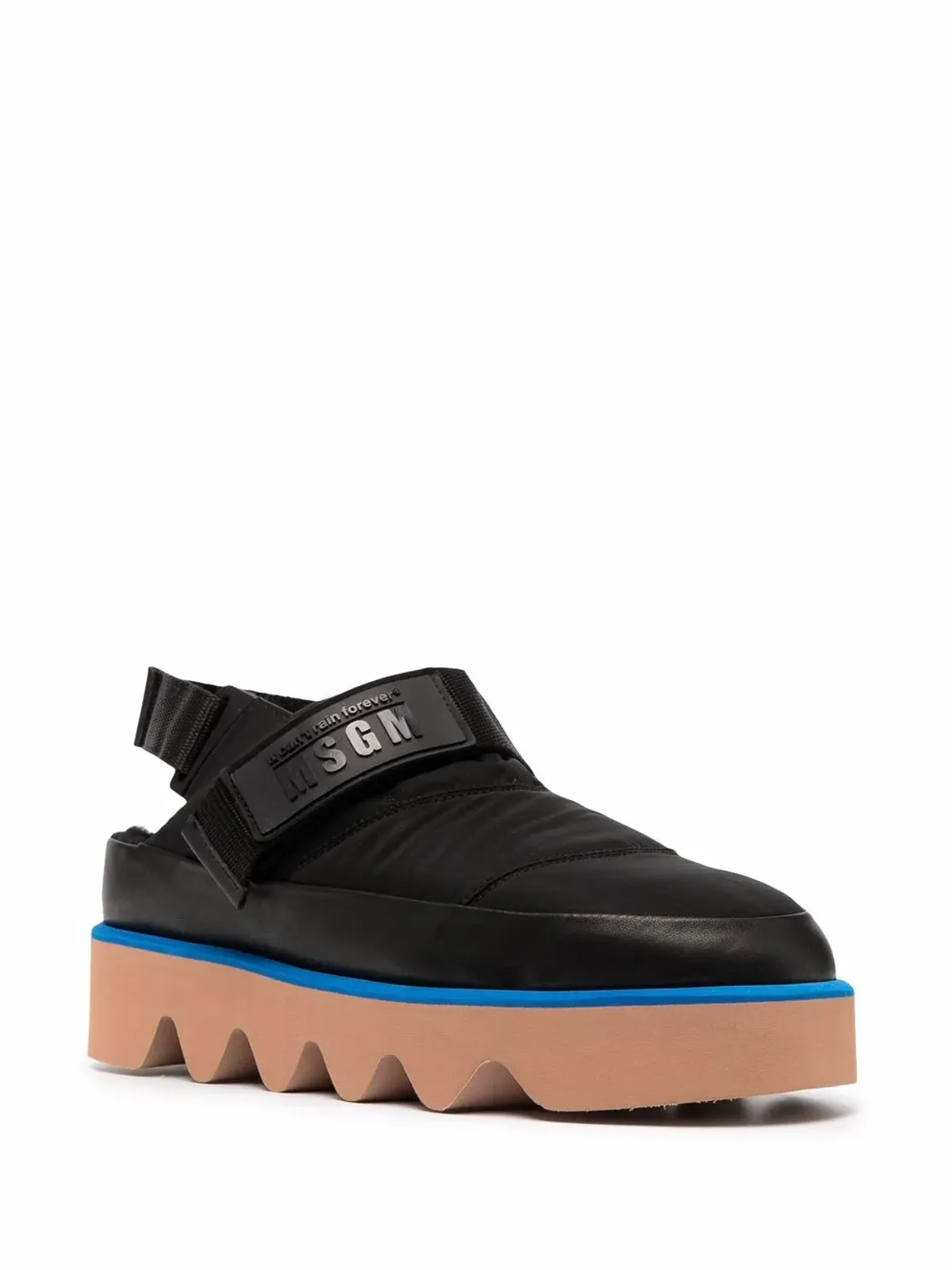 MSGM パディド・プラットフォームスニーカー - 画像2