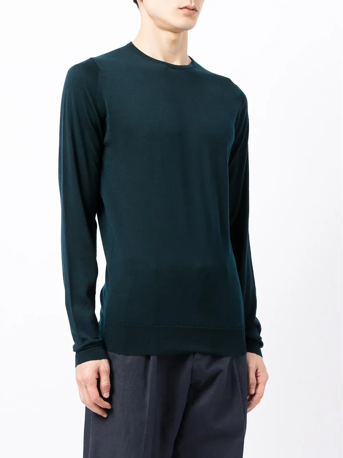 John Smedley ファインニットウールジャンパー - 画像3
