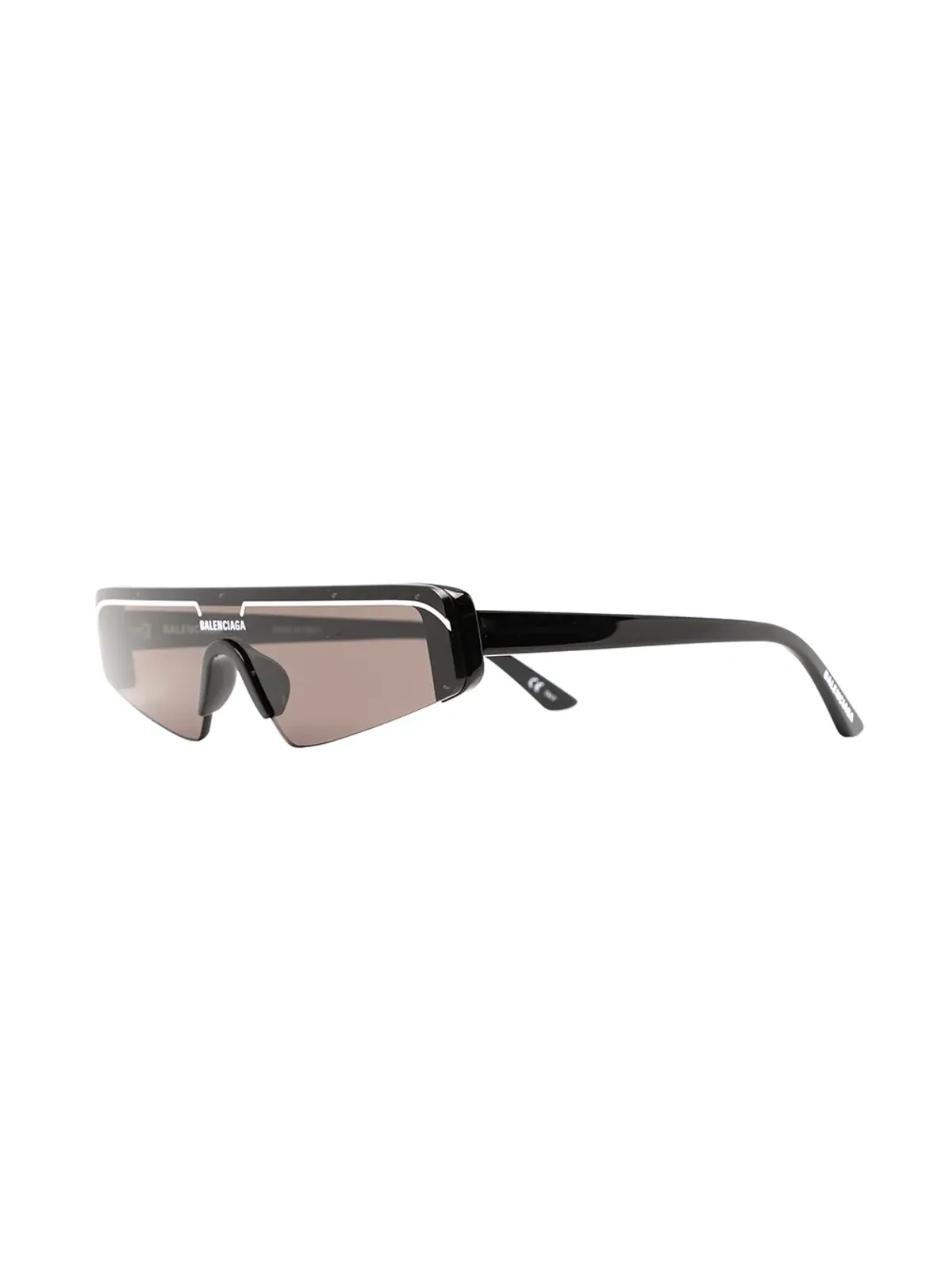Balenciaga Eyewear マスクフレームサングラス - 画像2