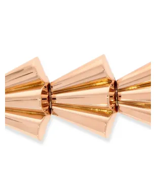 Pragnell Vintage 1941-1960 18kt Rose Gold レトロ フレンチ ブレスレット - ピンク - サムネイル2
