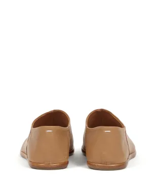Maison Margiela タビレザー バブーシュ シューズ - ブラウン - サムネイル3