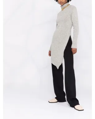 Jil Sander アシンメトリック ロールネック セーター - サムネイル4