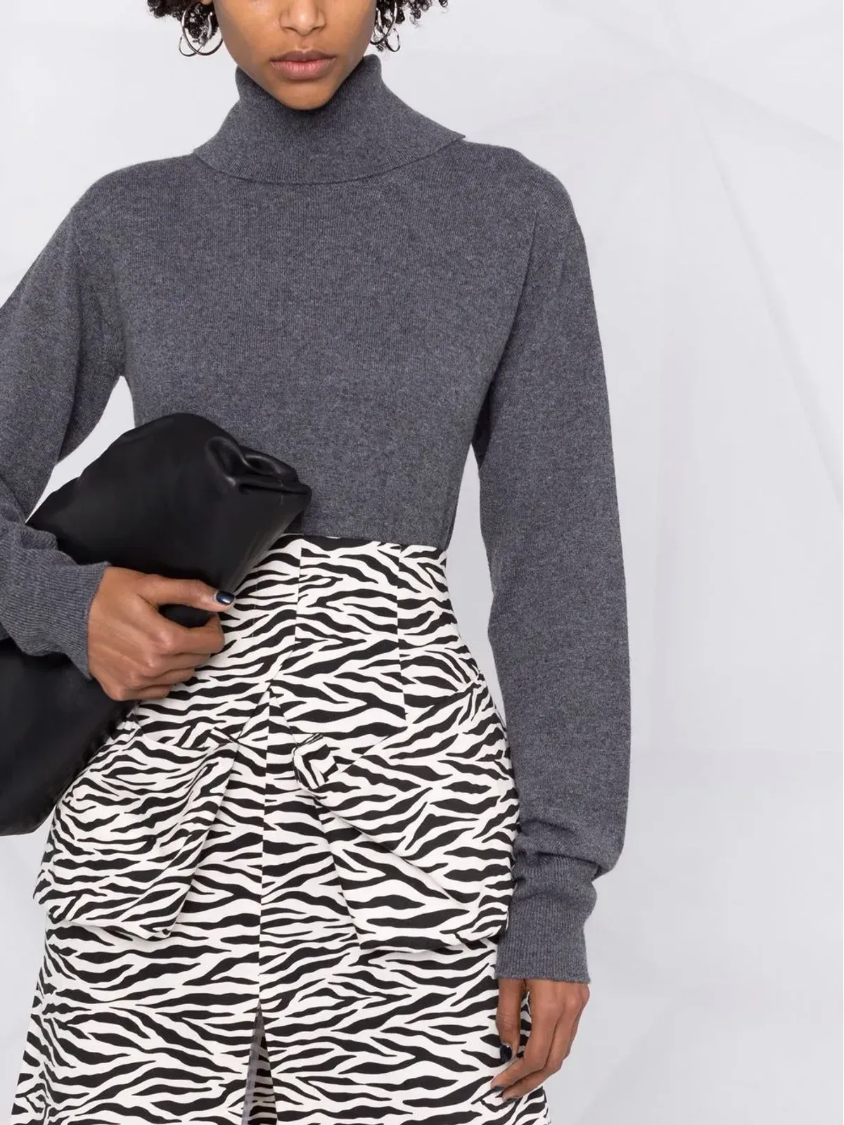 Jil Sander ロールネック カシミヤ セーター - 画像5